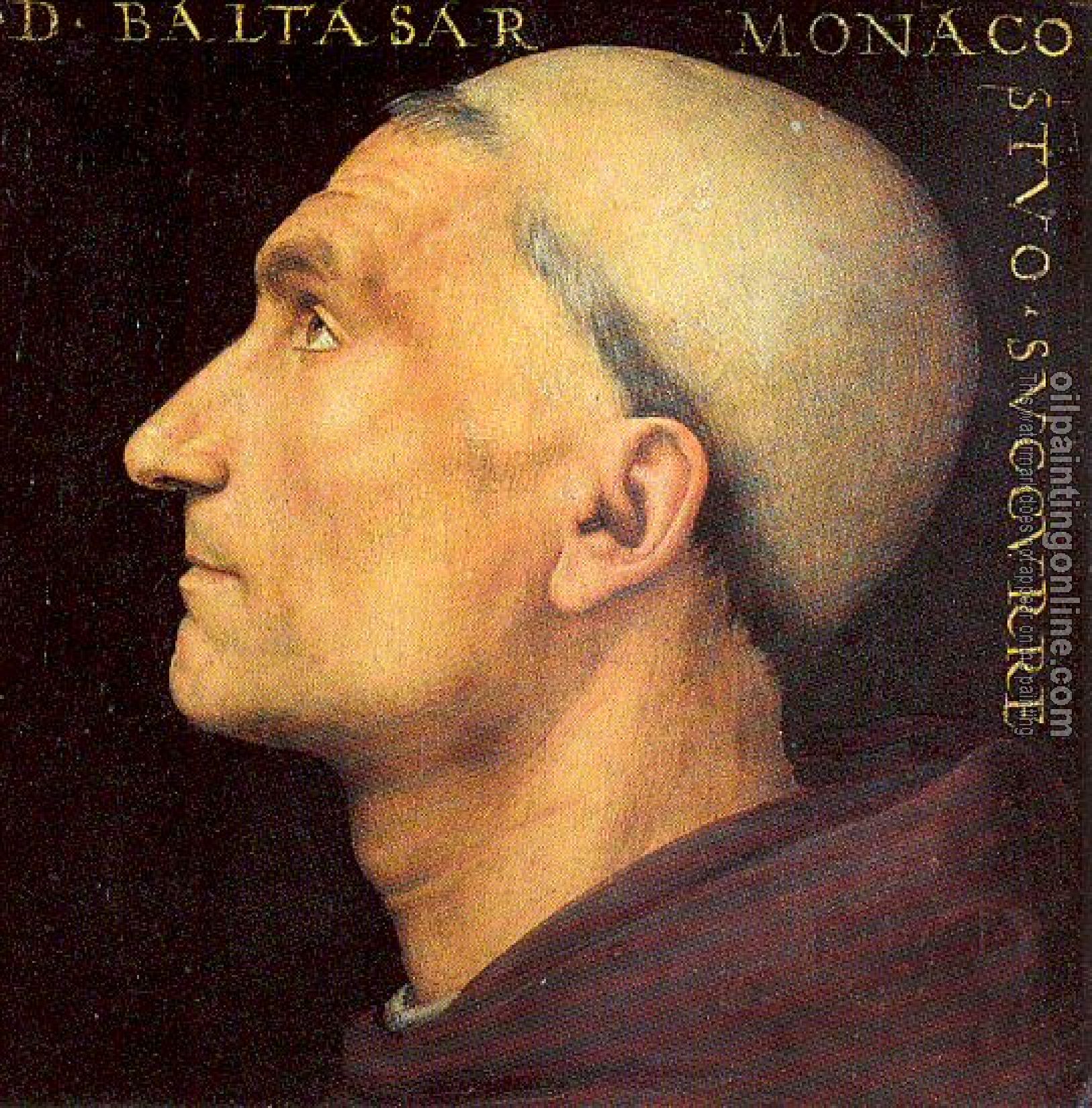 Perugino, Pietro - Portrait of Baldassare Vallombrosano